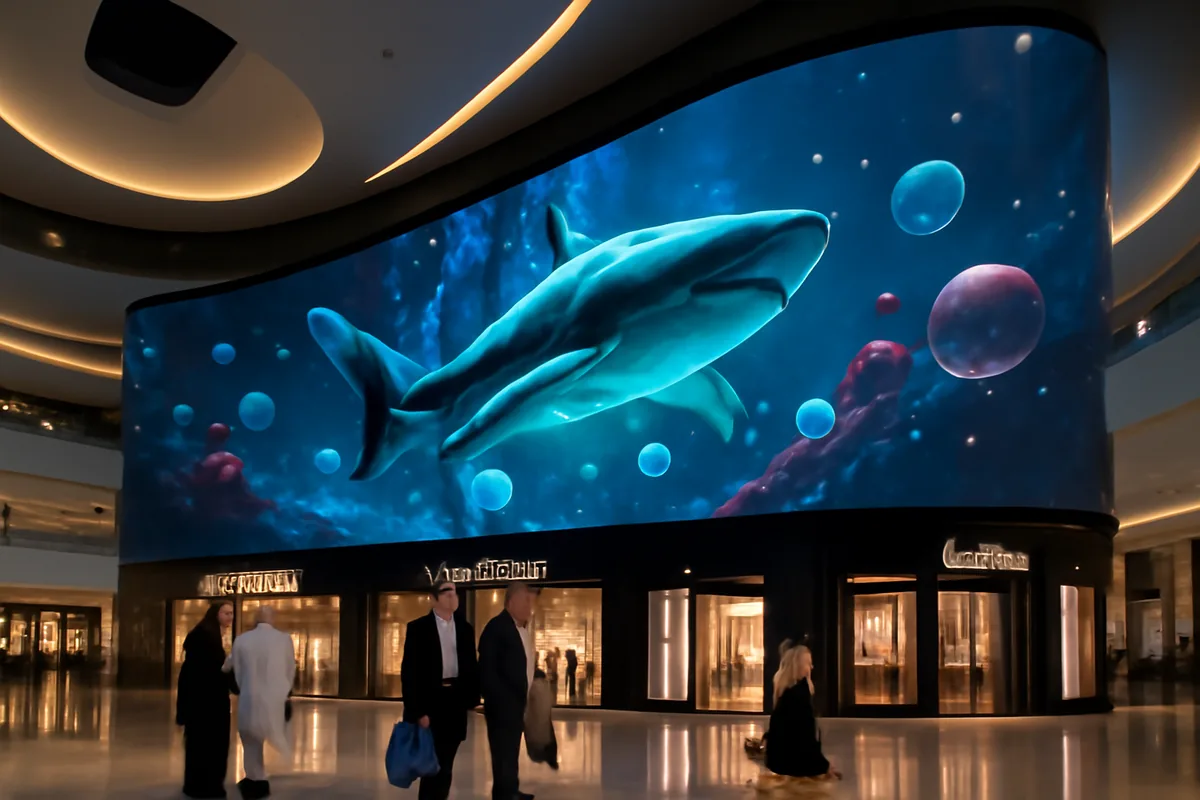 Dubai Mall Digital Atrium
