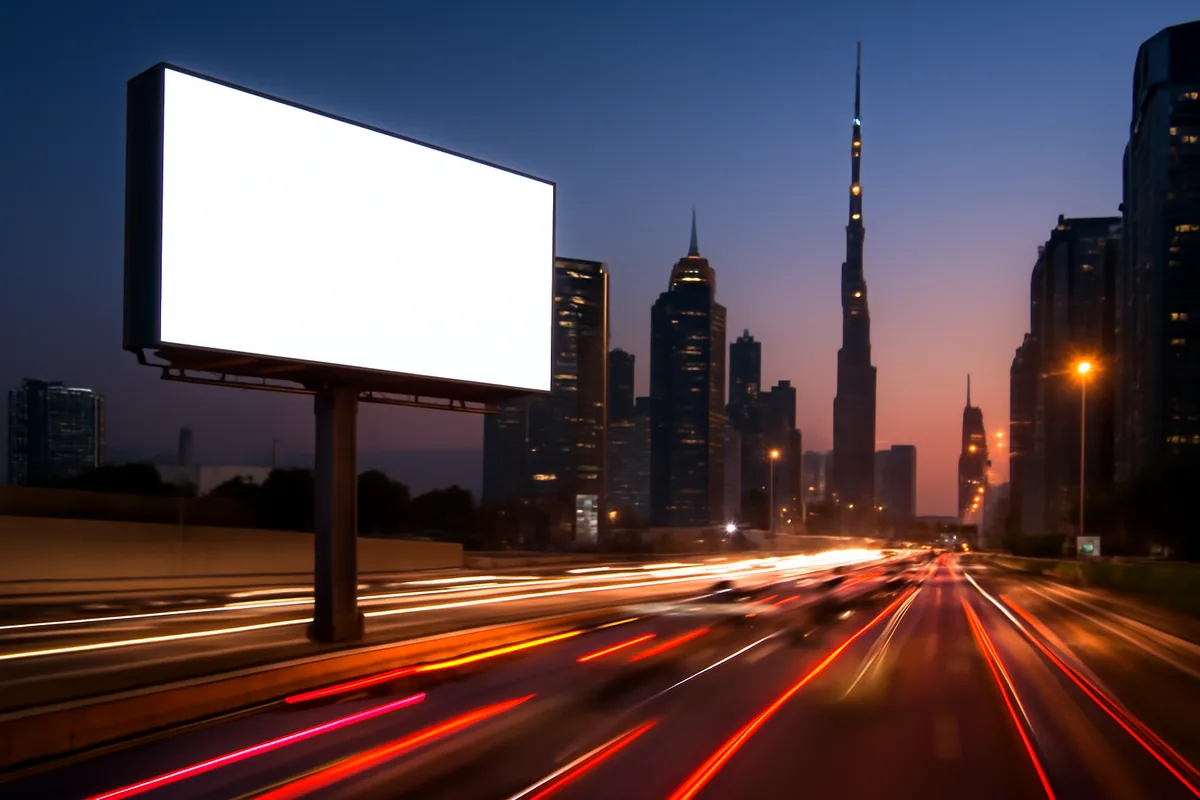 Sheikh Zayed Road DOOH Network