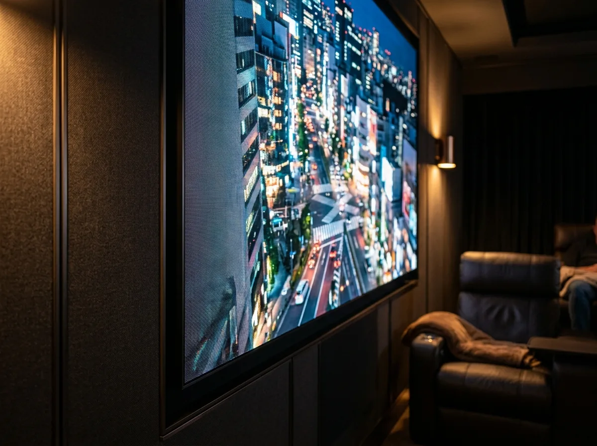 DVLED Cinema 1.2mm 165" view 2