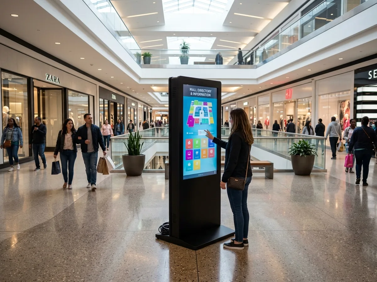 Digital Kiosk Interactive 43" view 3