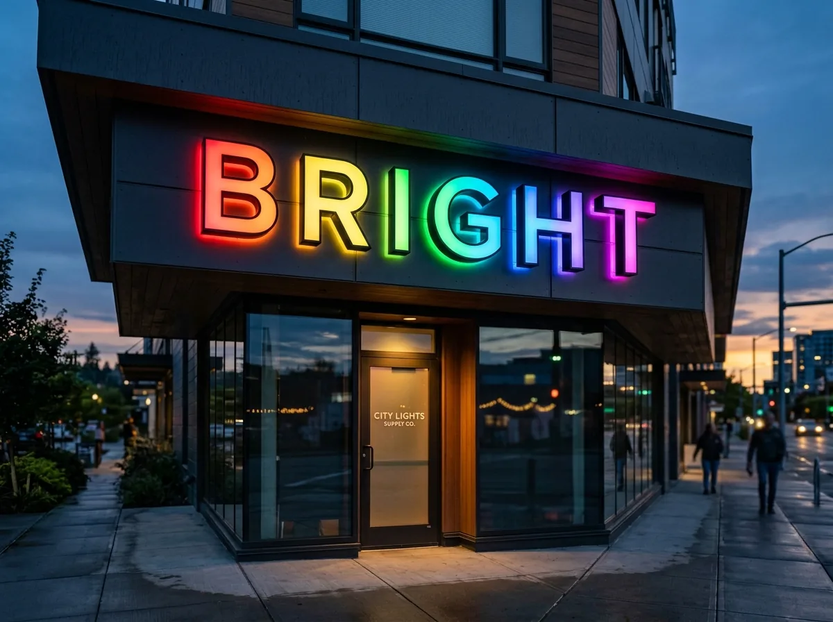 FrontLit Channel Letters RGB