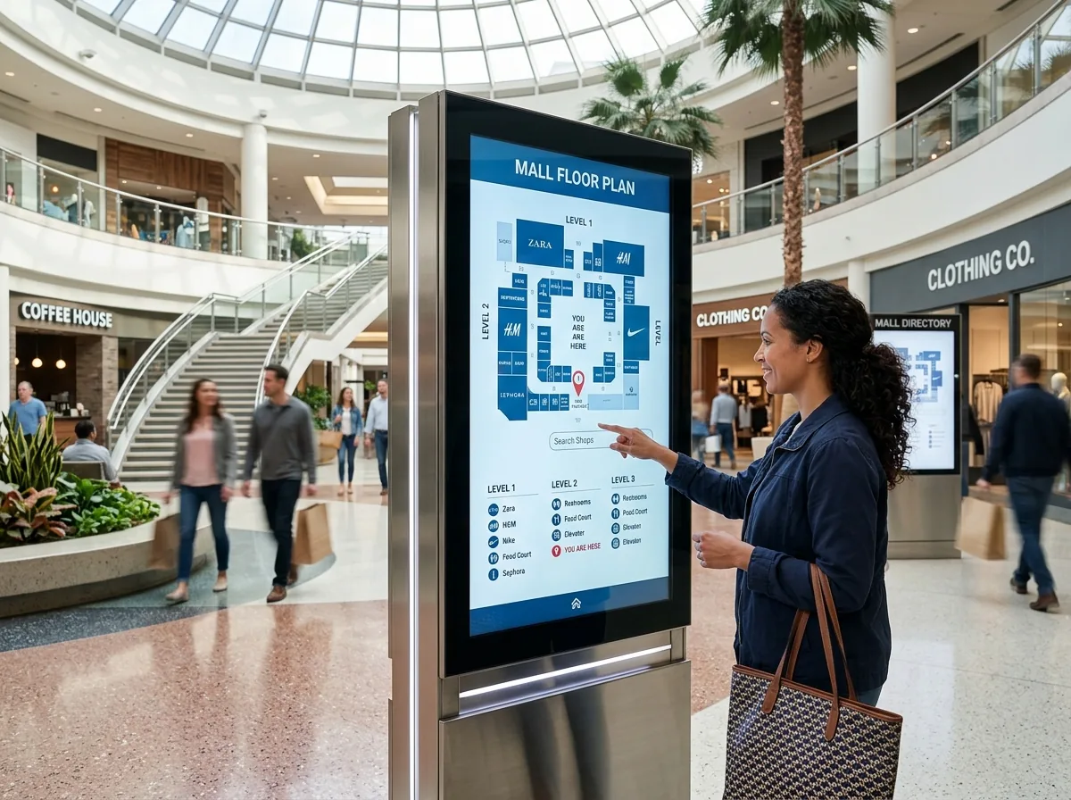 Interactive Directory Kiosk