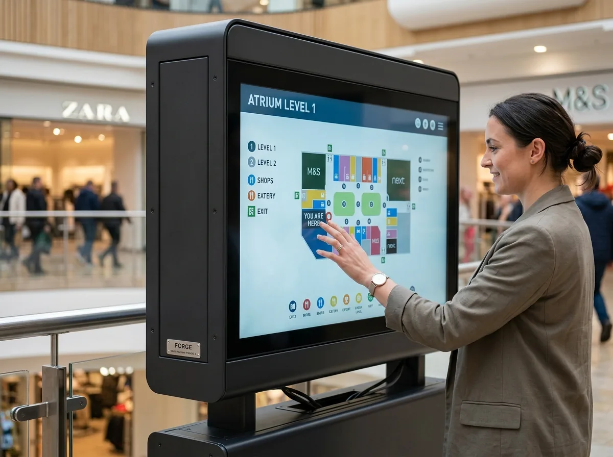 Interactive Directory Kiosk view 2