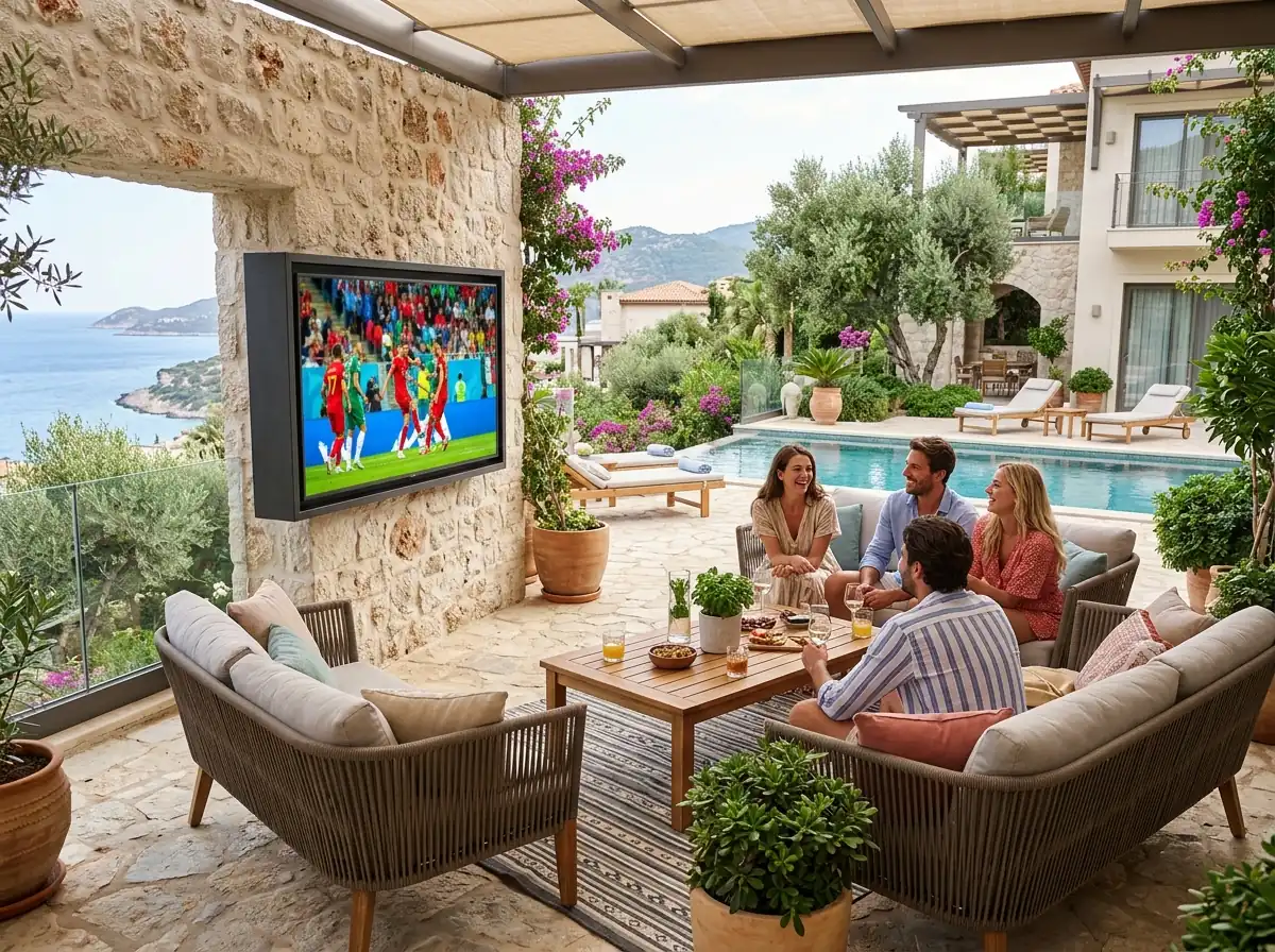 Outdoor Smart TV 65" IP55 view 3
