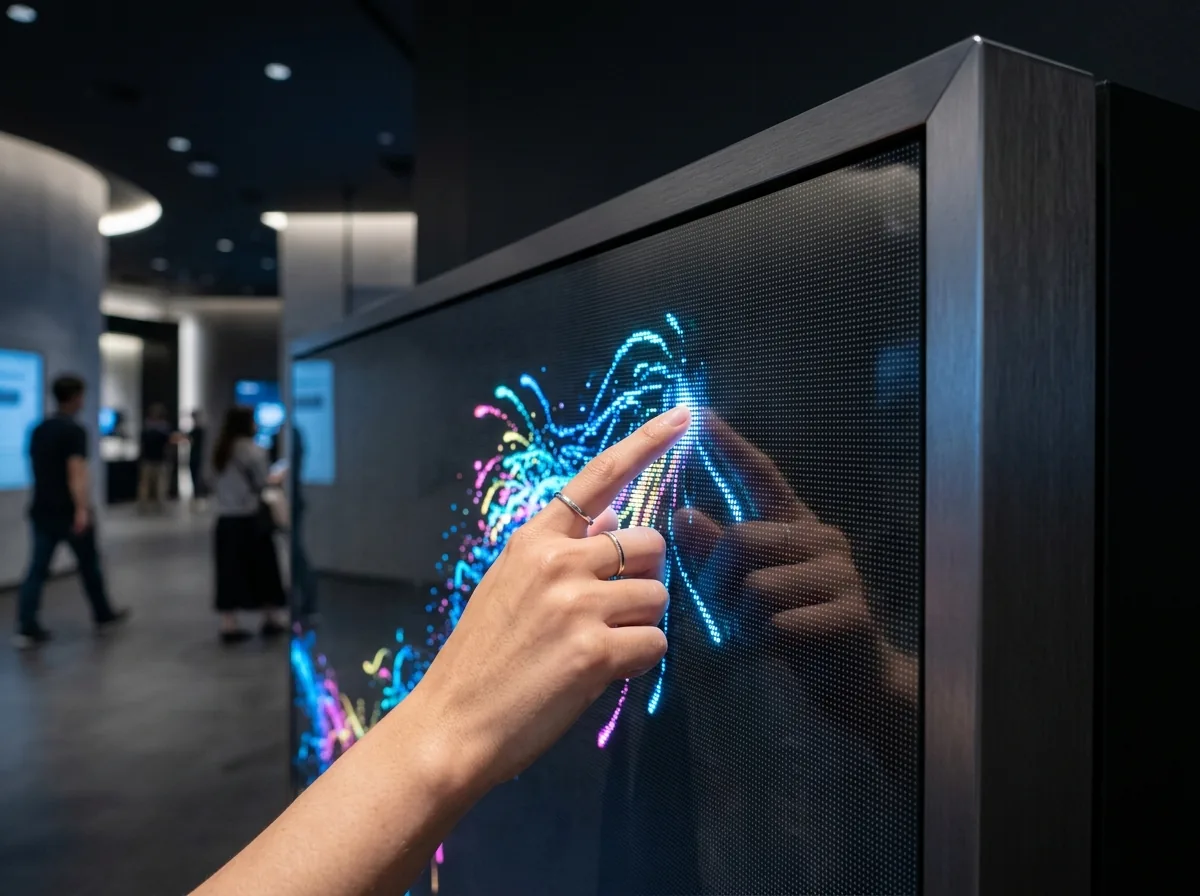 TouchWall Interactive P2.5 view 2
