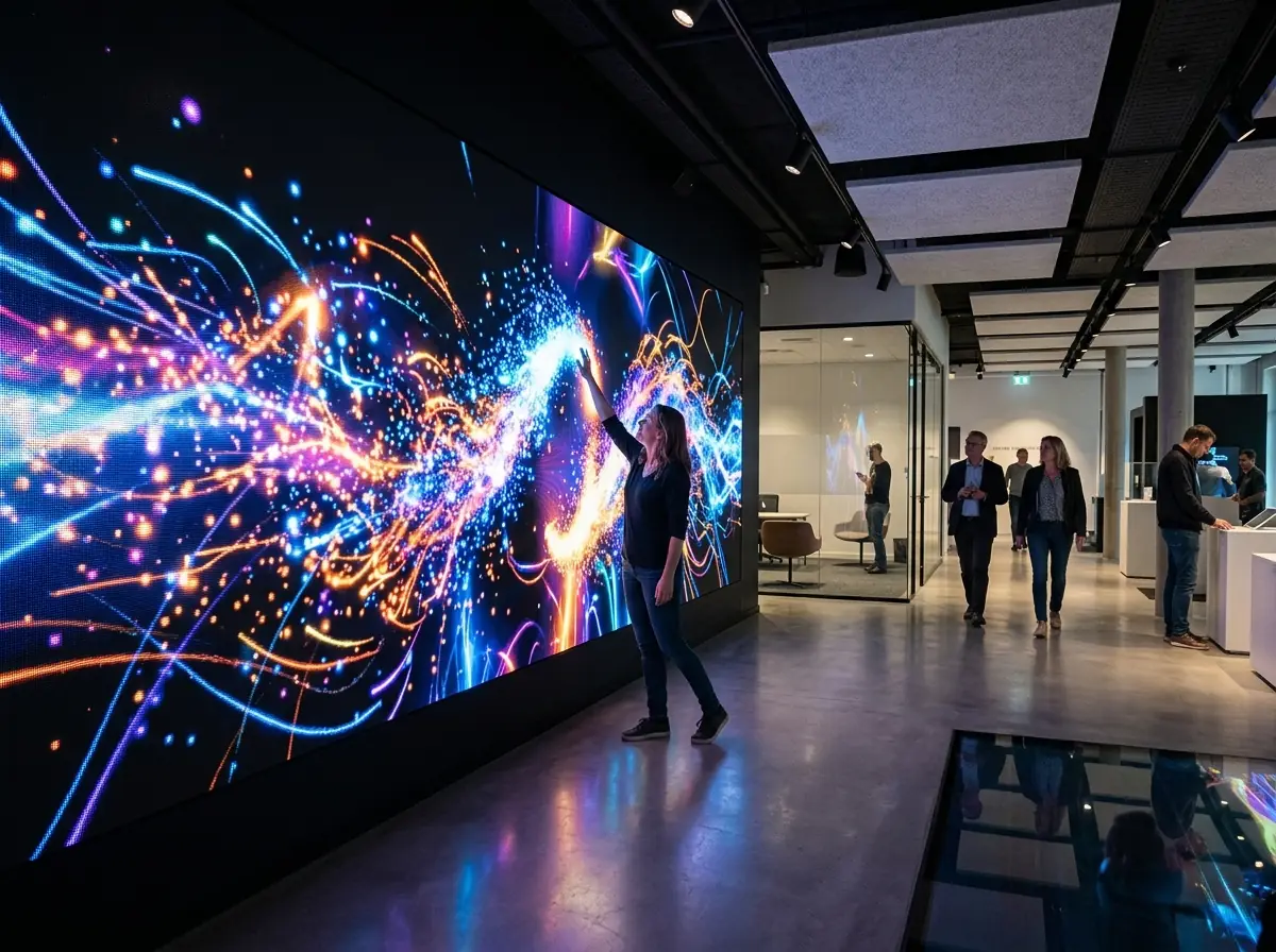 TouchWall Interactive P2.5 view 3