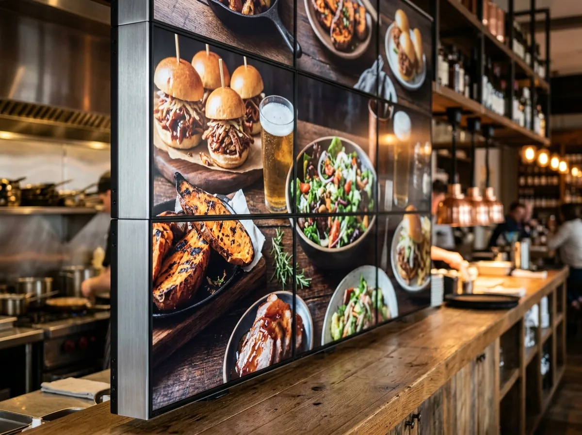Video Wall Menu System 3x3 view 2