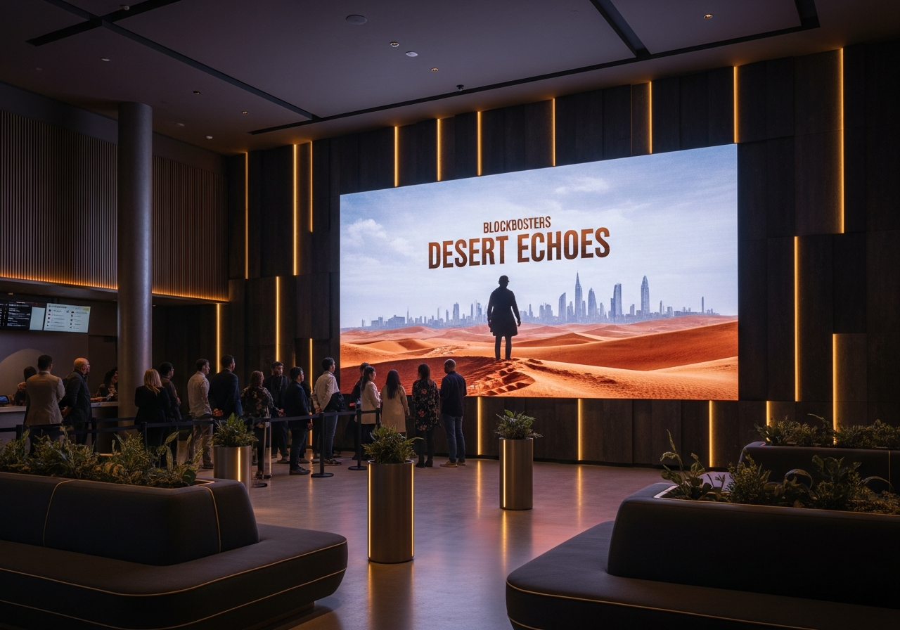 LED display solutions for Entertainment & Cinemas industry Dubai