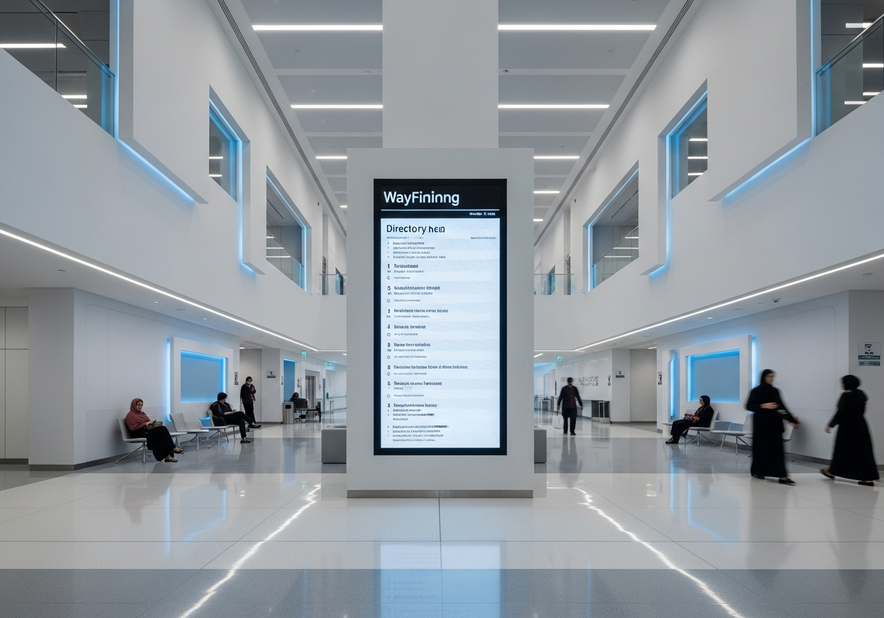 LED display solutions for Healthcare industry Dubai