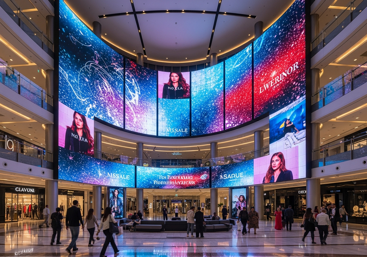 Dubai Mall Atrium Display