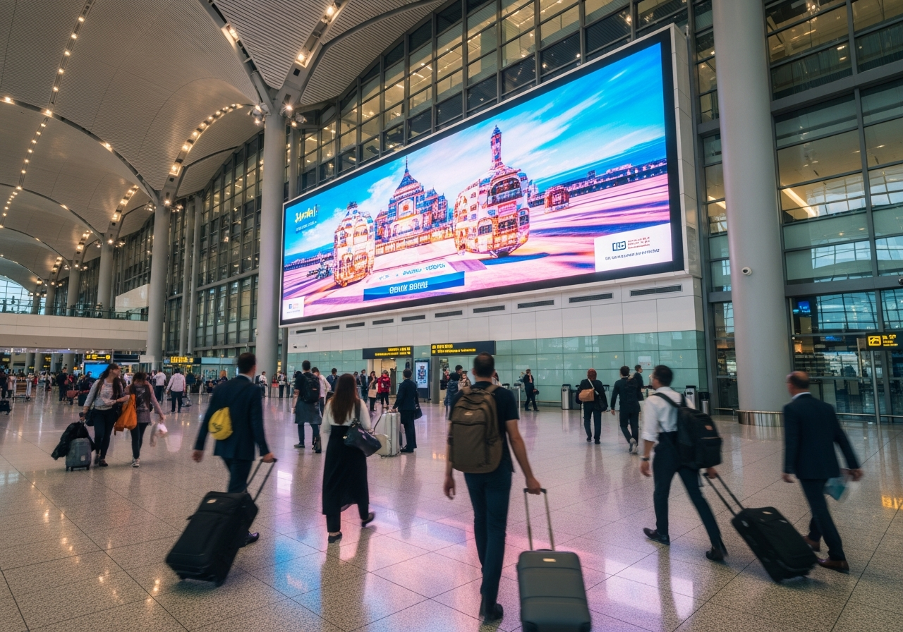 Airport Terminal Display