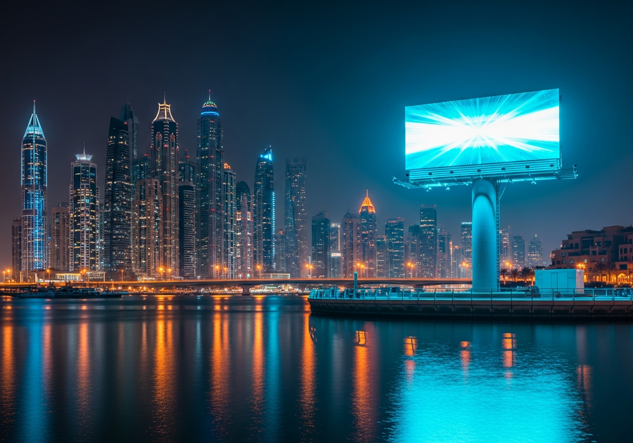 Dubai Marina Billboard