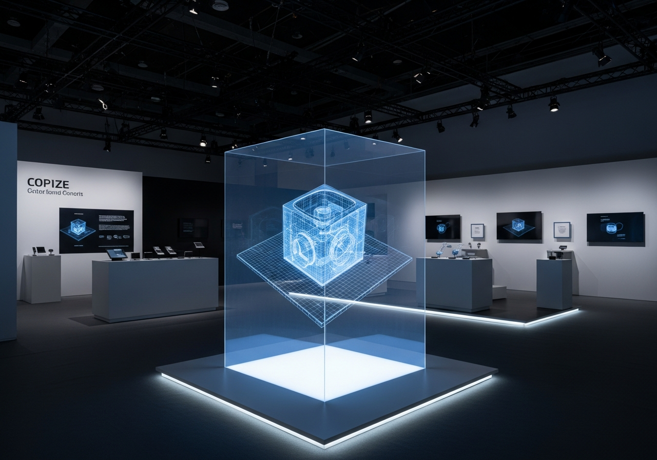 Holographic floating display