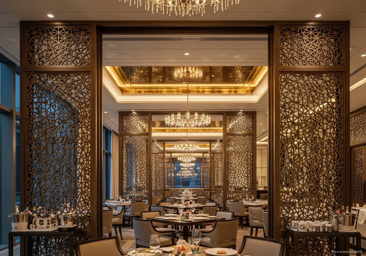 Ballroom ceiling