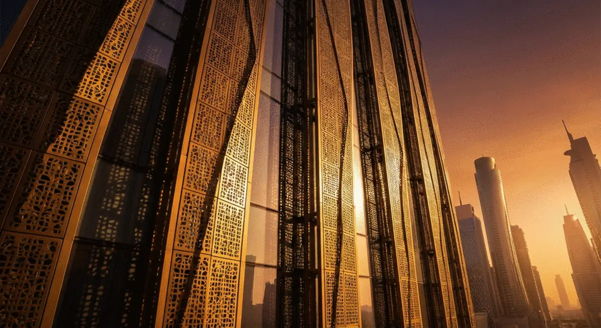 Architectural metal fabrication