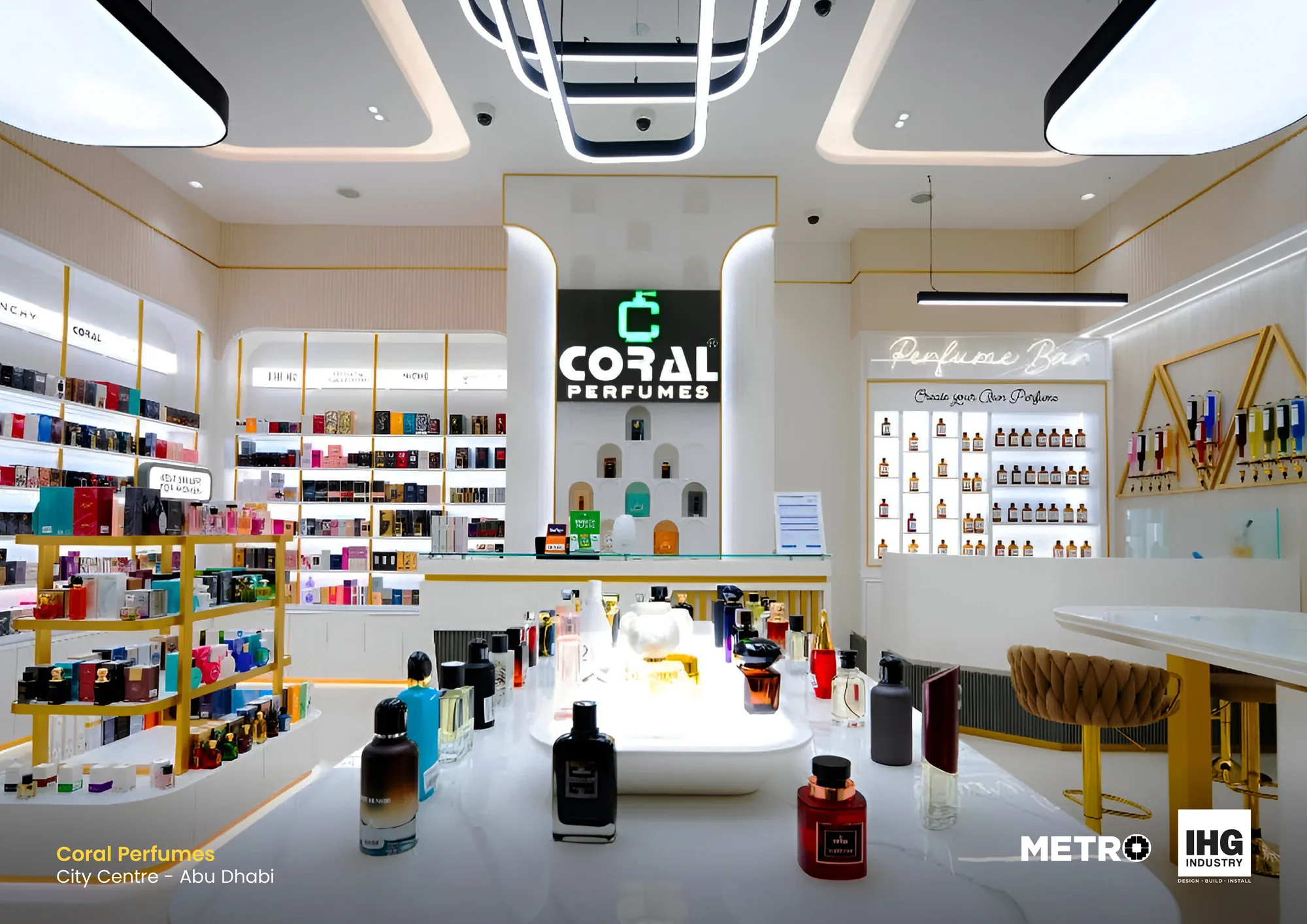 Coral Perfumes — Abu Dhabi — detail