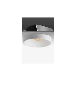 LEVANA SUSPENSION LAMP - METAL WHITE - ACRYLIC OPAL - 1XLED