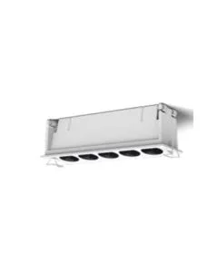 CATHY 5453-1W WALL LAMP - METAL MATT NICKEL - GLASS WHITE