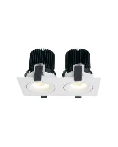 LUMIVILLE DEIMOS 3W 300lm LANDSCAPING DECK LIGHT-80-6000K-Brass-Diffused