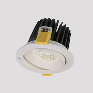 LUMIBRIGHT CLAVOS 12W Ø110XH59MM CEILING RECESSED SPOT LIGHT IP20