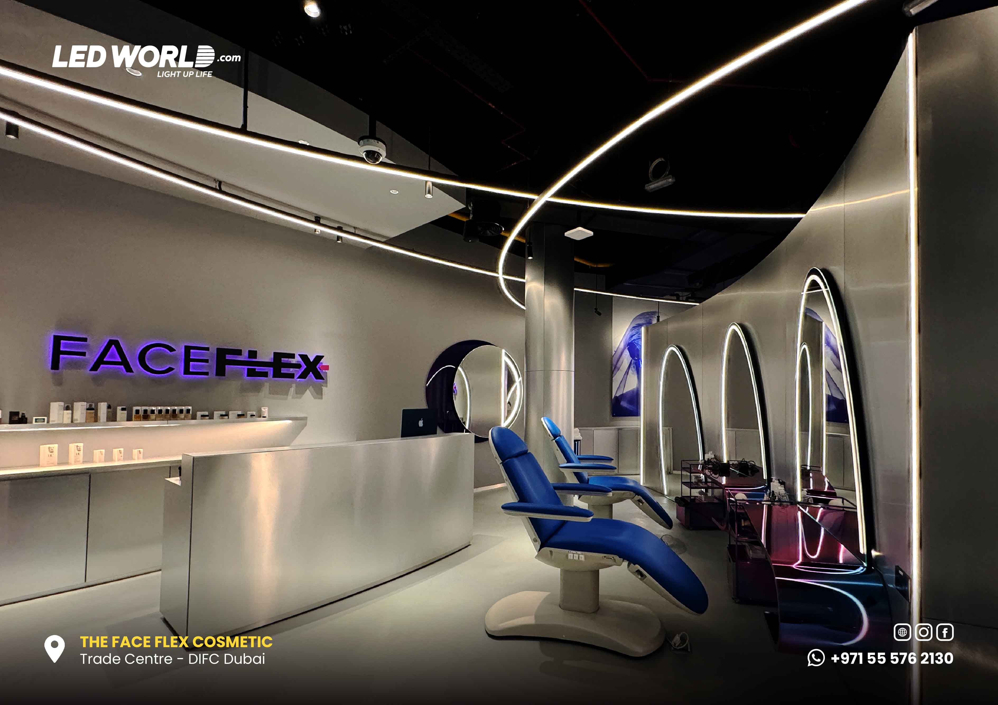 THE FACE FLEX COSMETIC DIFC DUBAI