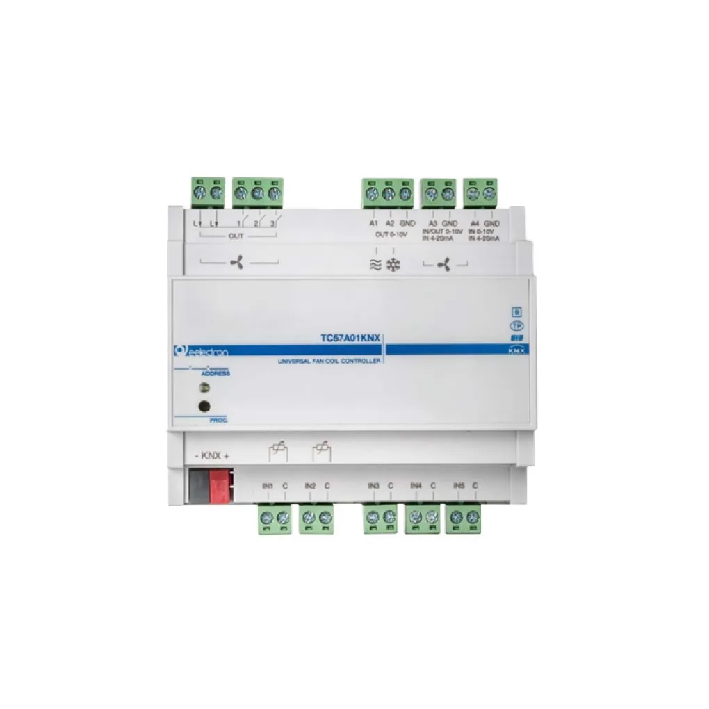 Universal Fancoil Controller 0-10 V | 5 In - 4 Out