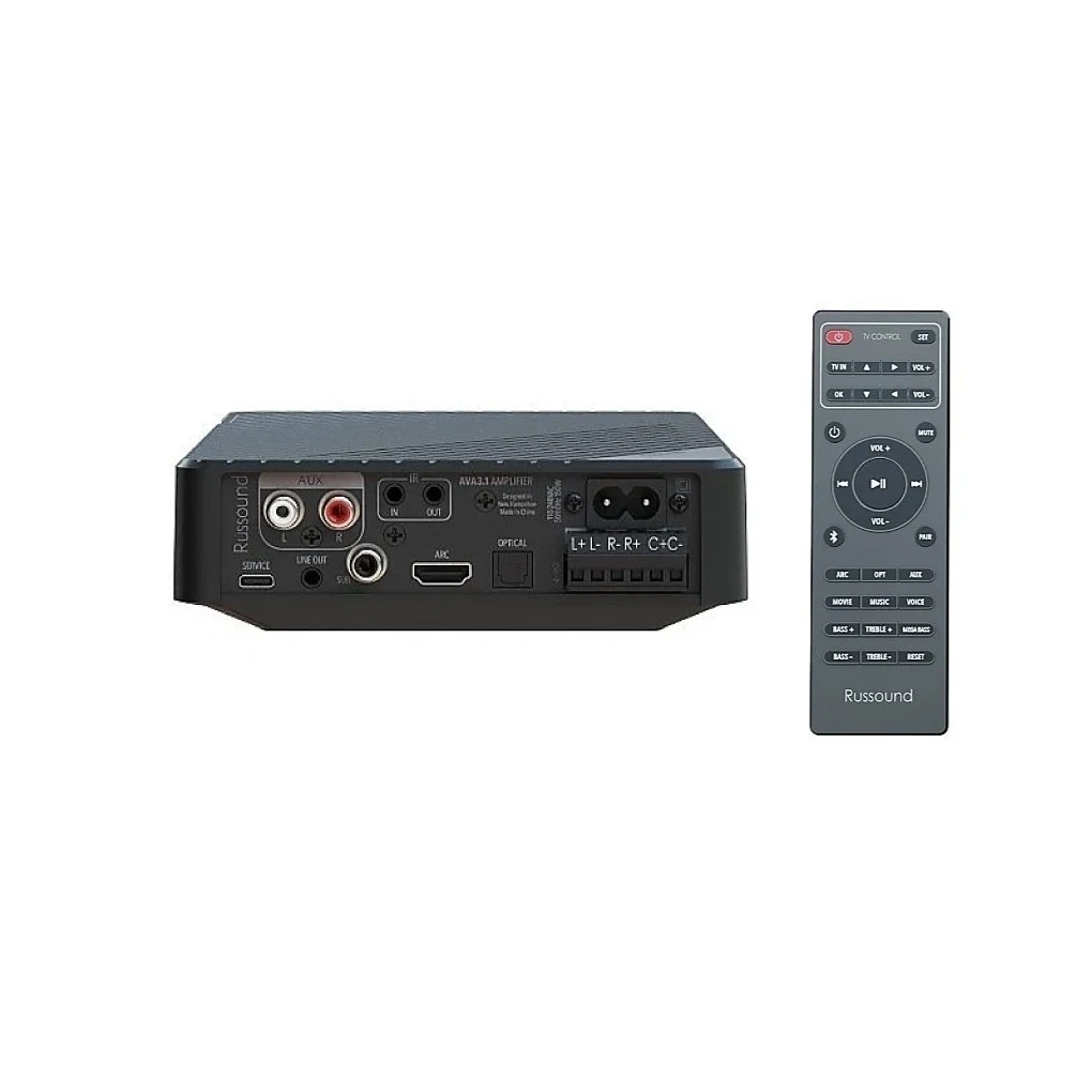 3.1-Channel Low-Profile Mini-AVR with HDMI