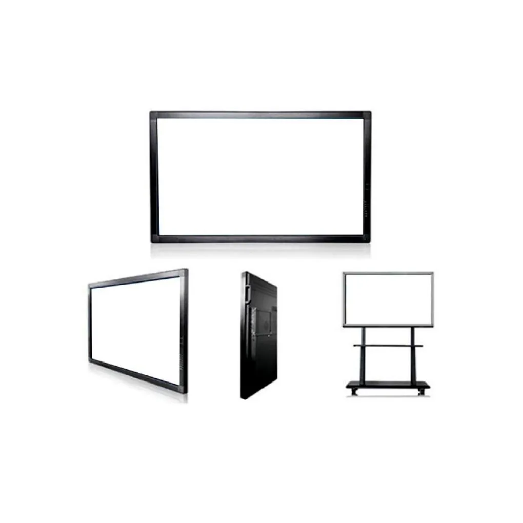 BrightLuxx 55-inch Android wall-mount display with touch screen, luxury smart home automation.