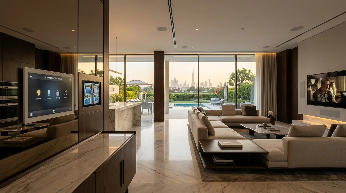 Emirates Hills Villa Automation - Complete Home Integration