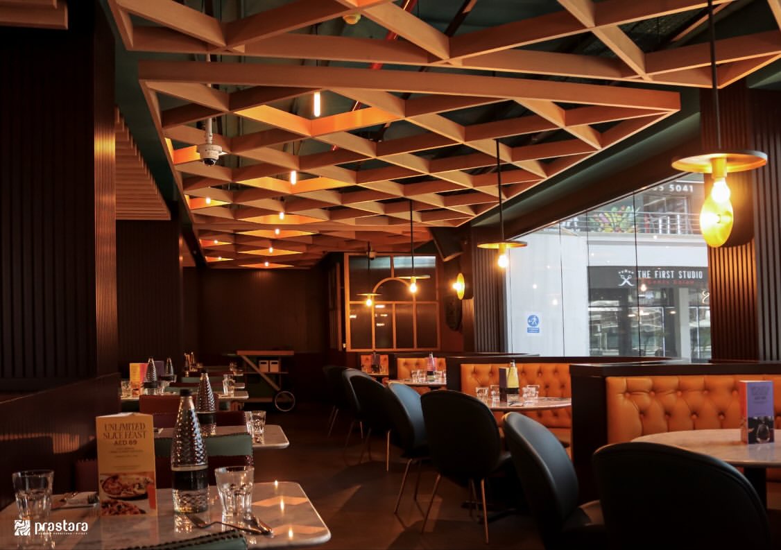 Pizza Express — JLT gallery image - Prastara Decor