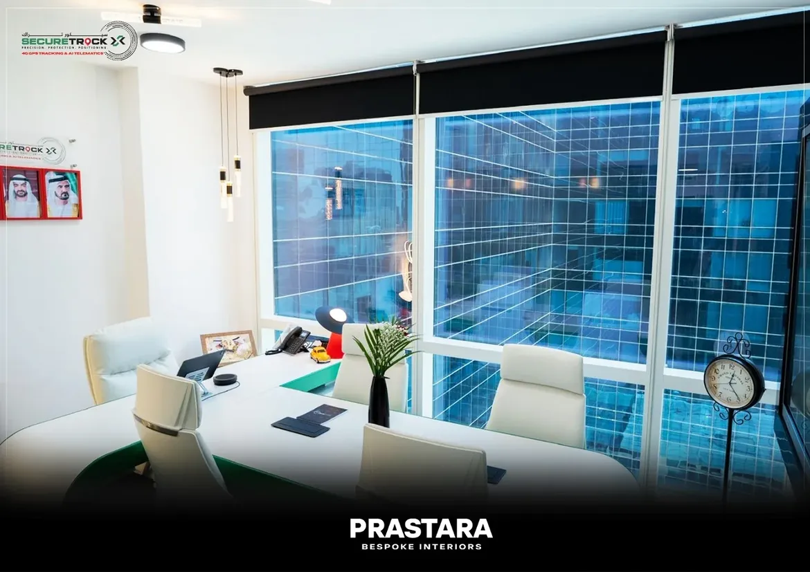 Secure Track — Business Bay - Prastara Decor featured work