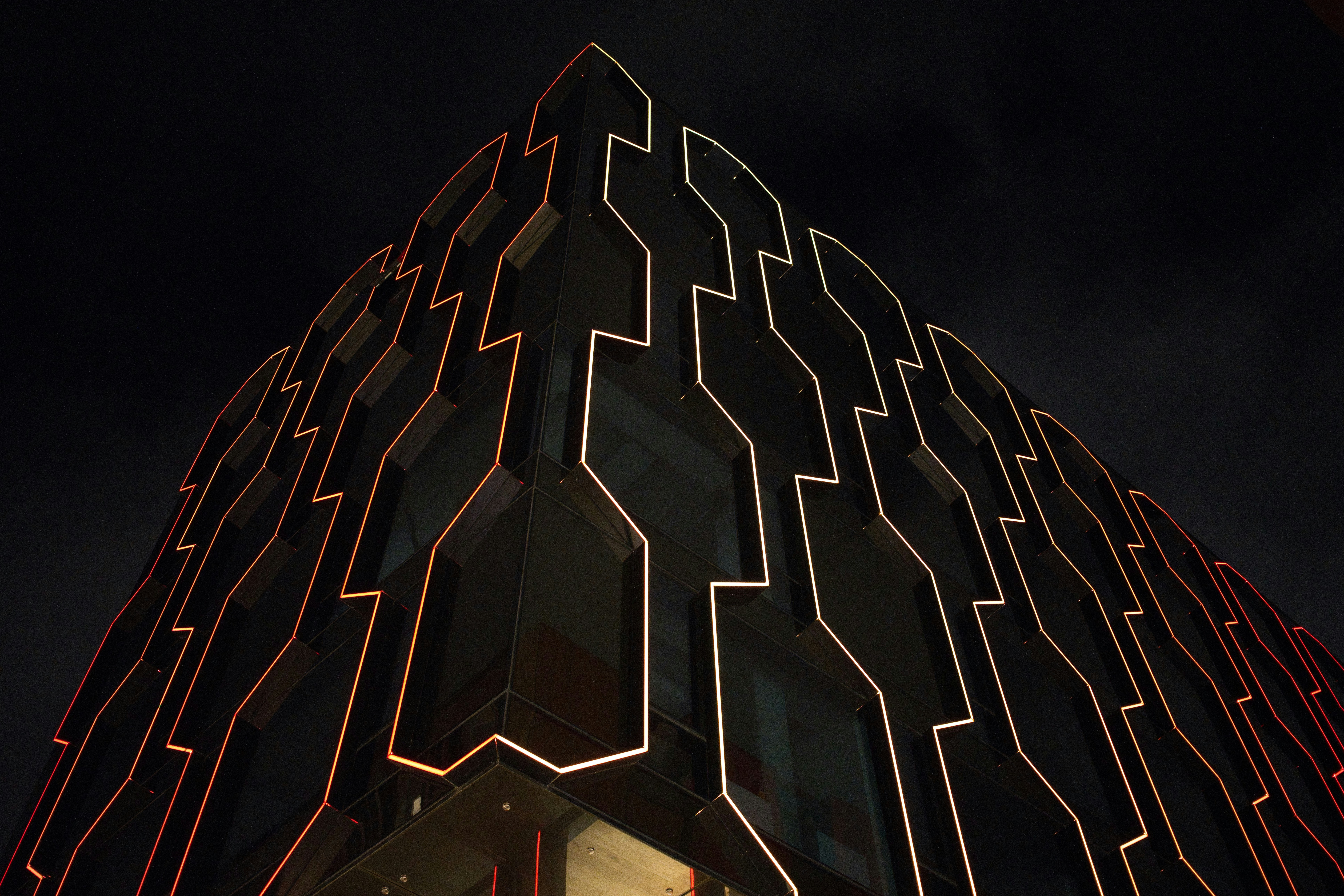 Modern architecture facade